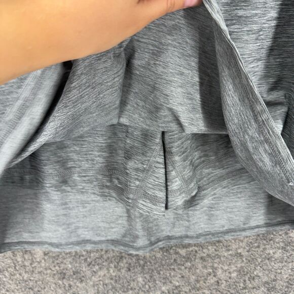 Duluth Skort Women 2XL Gray A-Line Midi Drawstring Pockets Mid Rise Casual - Picture 3 of 8